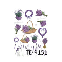 Hârtie de orez A4 ITD - Lavanda