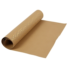 Hârtie din piele artificială - golden dots