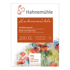 Hârtie pentru acuarelă Hahnemühle Rough 8x10,5 cm