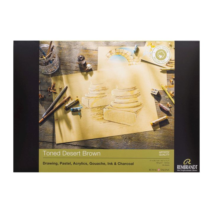 Hârtie tonată Rembrandt Desert Brown | diverse dimensiuni
