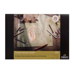 Hârtie tonată Rembrandt Verona Green | diferite dimensiuni