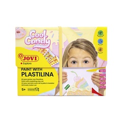 JOVI set Cool Candy - pictura cu plastilină