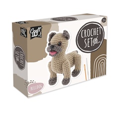 Kit croșetat creativ  | bulldog