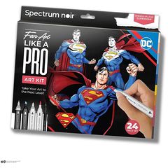 Kit de artă ilustrativă SUPERMAN