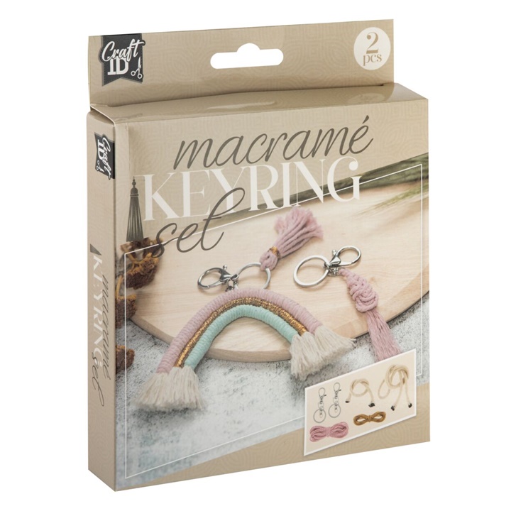 Kit de brelocuri Macramé