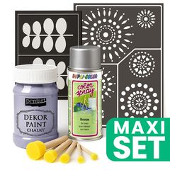 Kit pentru renovarea mobilierului cu vopsea spray argintie - Light Orchid