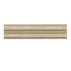 KOH-I-NOOR Șablon tehnic | Litere, 2.5mm