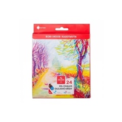 KOH-I-NOOR Set pastel de ulei - 24 de bucăți