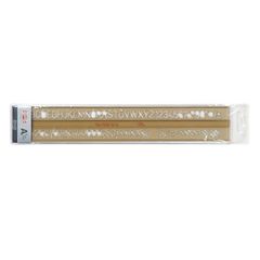KOH-I-NOOR Stencil tehnic | Litere, 10mm