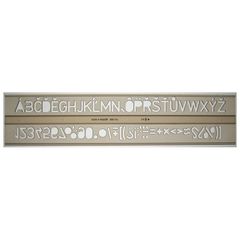 KOH-I-NOOR Stencil tehnic | Litere, 14mm