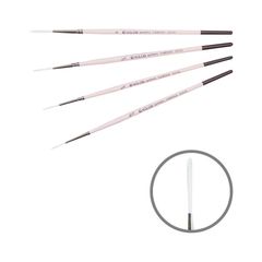 KOLOS Flamingo 1023RL Pensulă sintetică pentru contur | Diverse mărimi