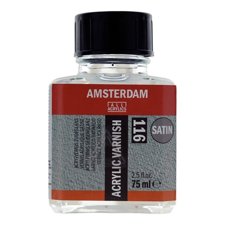 Lac acrilic cu efect satinat AMSTERDAM 75 ml