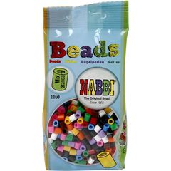 Mărgele de plastic pentru călcat  | multicolor