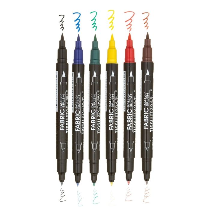 Marker textil Marvy 122-S | Diverse nuanțe