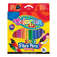 Markere JUMBO triunghiulare Colorino 10 buc