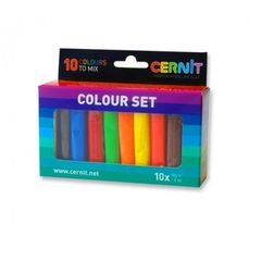 Masă polimerică CERNIT NUMBER ONE set 10x30g
