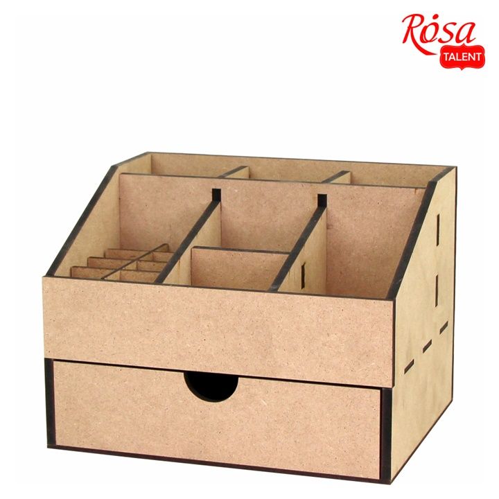 MDF Organizator cu 1 sertar ROSA TALENT 22.5x18x16.5 cm