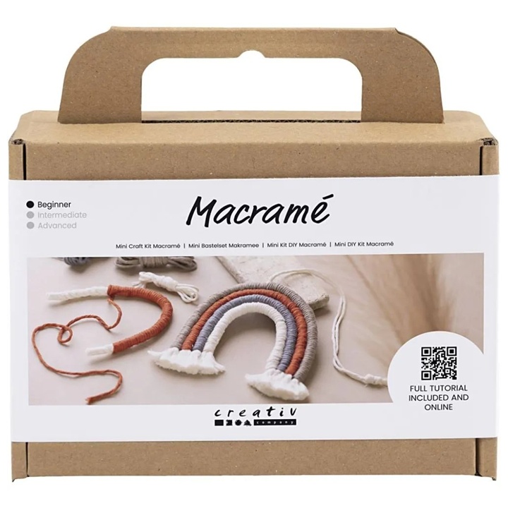 Mini kit Macrame | Curcubeu