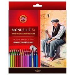 Mondeluz Creioane acuarelă / 72 buc