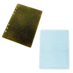 Mucegai din silicon pentru turnarea copertei notebook-ului A5 - 2 buc