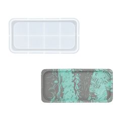 Mucegai turnare silicon 18.2x9.3x1.2cm - Tavă dreptunghiulară