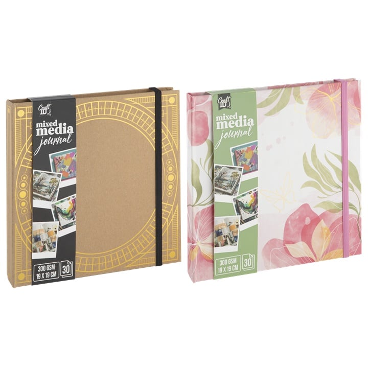 Notebook media mixtă Nassau | Diverse tipuri