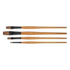 PanArt 1121 - Pensulă plată pentru acuarelă | Diverse mărimi