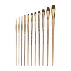 PanArt 5764 Multicolor Bright - Pensulă acrilică plată | Diverse mărimi