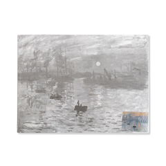 Pânză cu schiță - Impression Sunrise, Monet