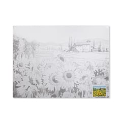 Pânză cu schiță Sunflowers