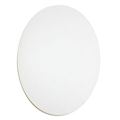 Pânză oval grunduită pe suport HDF 3mm | mărimi diferite