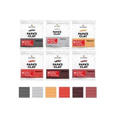 Papa's Clay Earth Set de lut de lut polimer Kit de lut