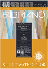 Blok de desen pentru acuarel FABRIANO Studio 28 x 36 cm - 20 coli