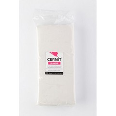 Pastă Cernit GLAMOUR albă 500g