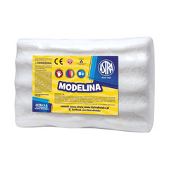 Pastă de modelat Astra 1 kg - alb