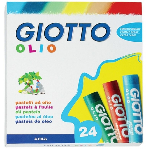 Pasteluri uleioase GIOTTO OLIO SET24