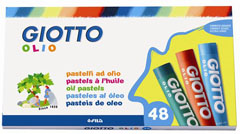 Pastel gras GIOTTO OLIO SET48