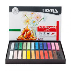 Pastel uscat LYRA Polycrayons SET24