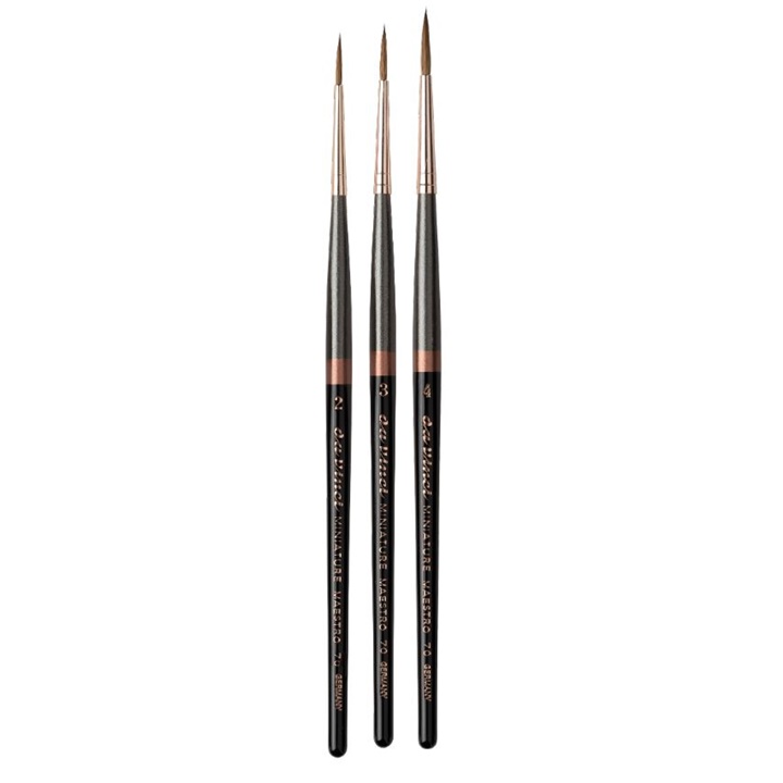 Pensula Miniature MAESTRO  seria 70 da Vinci | dimensiuni diferite