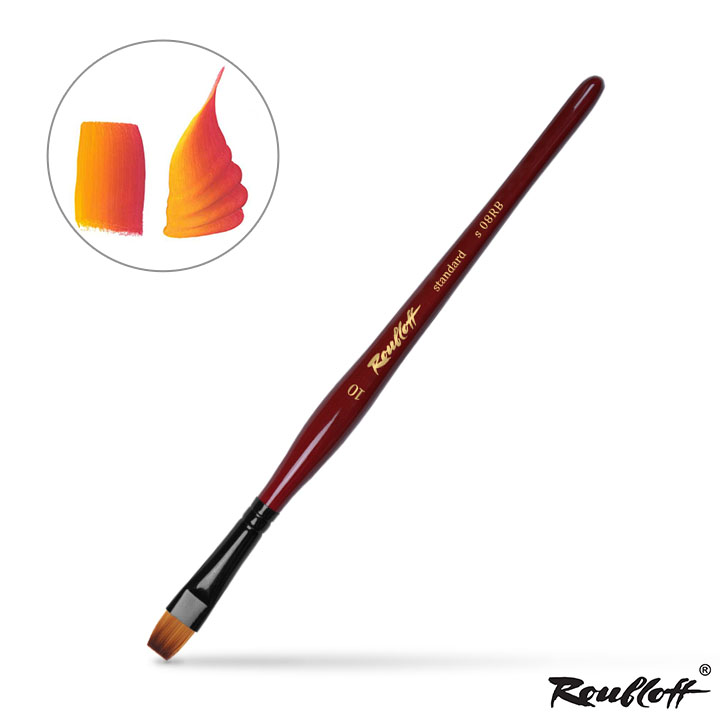 Pensulă Roubloff Hobby 08RB pentru contur | mărimi diferite