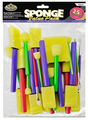 Pensule cu burete - 25-SET