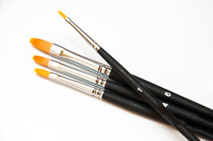 Pensule cu par sintetic - 4-SET 5106