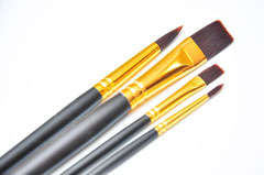 Pensule cu par sintetic - 4-SET 5115
