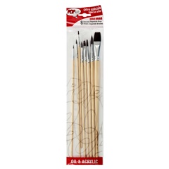 Pensule de pictura Pebeo / set de 8 piese [950251]