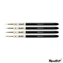 Pensule pentru pictură Roubloff Miniature - set 4 produse