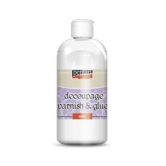 Pentart Vernis mat și adeziv pentru decoupage 500 ml
