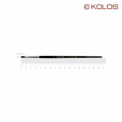 Perie de păr Kolos Classic 3016 Flat Squirrel | č. 2