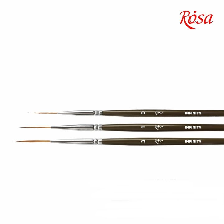 Perie ROSA INFINITY 128 Sable Liner | Diverse mărimi