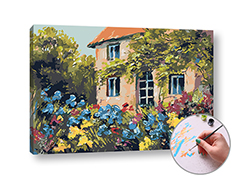 Pictura după numere MAGIC HOUSE | dificultate medie