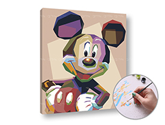 Pictură după numere MICKEY MOUSE | dificultate scăzută